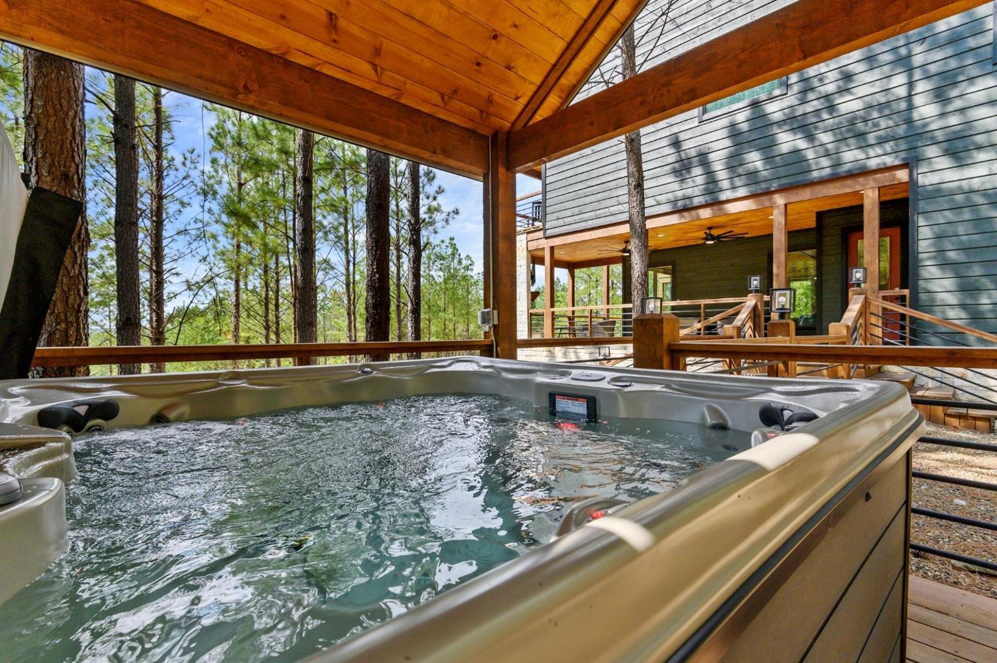 Hochatown Luxury Home W Spa Slide Pool Table Stephens Gap Buitenkant foto